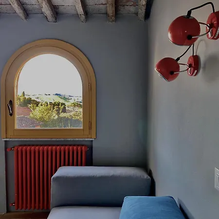 La Casa Rossa Degli Artisti Apartment Casciana Terme Exterior photo